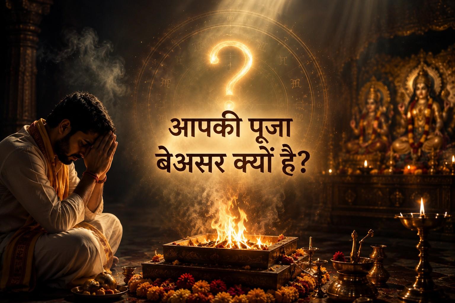 क्या सच में पूजा से भाग्य बदलता है? ज्योतिष का चौंकाने वाला जवाब